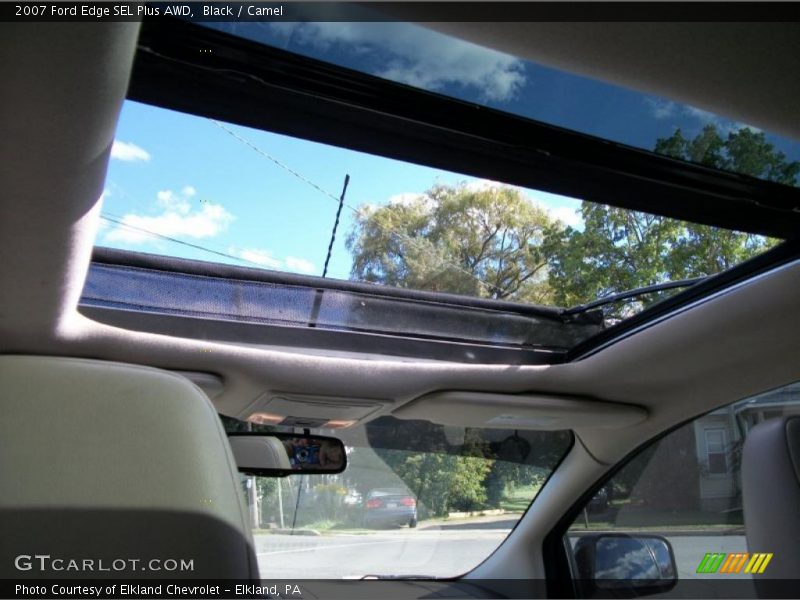 Black / Camel 2007 Ford Edge SEL Plus AWD