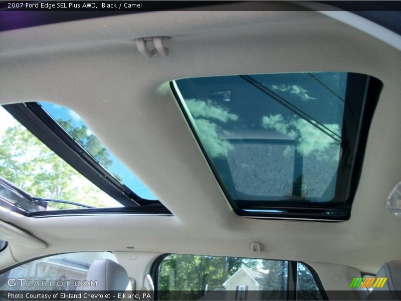 Black / Camel 2007 Ford Edge SEL Plus AWD