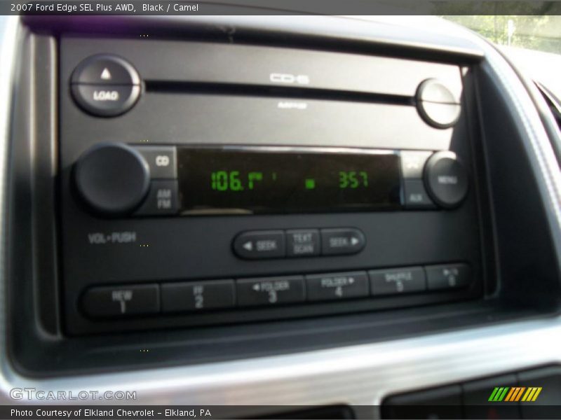 Black / Camel 2007 Ford Edge SEL Plus AWD