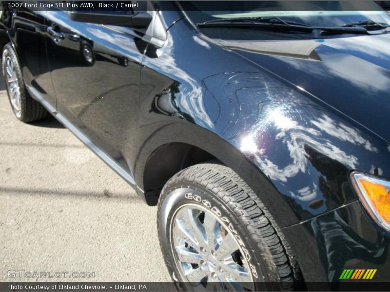 Black / Camel 2007 Ford Edge SEL Plus AWD