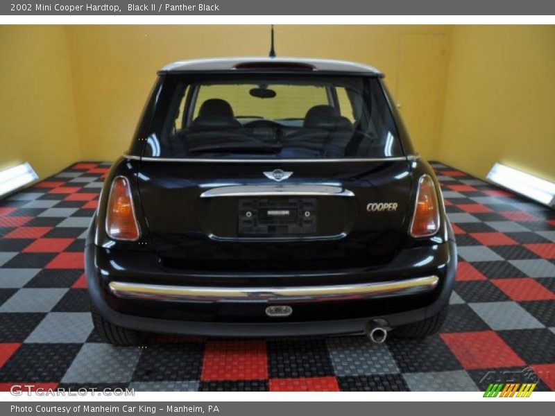 Black II / Panther Black 2002 Mini Cooper Hardtop