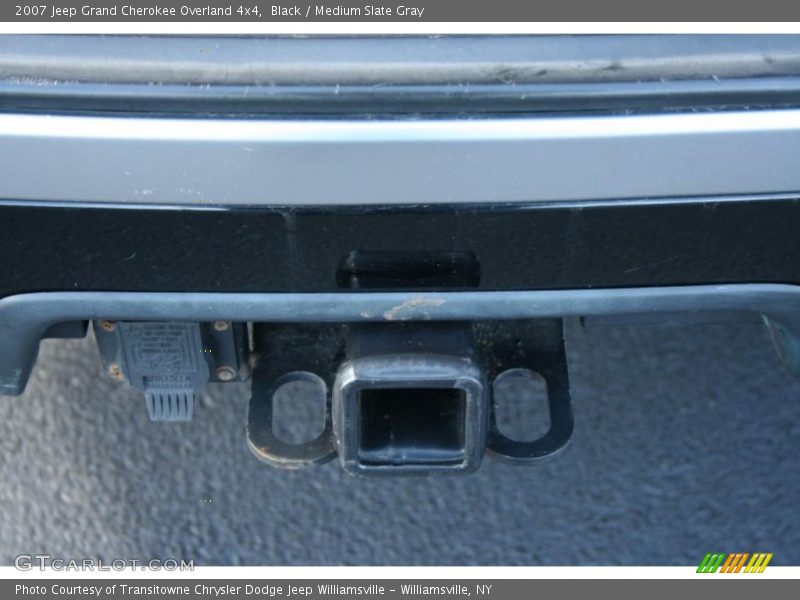 Black / Medium Slate Gray 2007 Jeep Grand Cherokee Overland 4x4