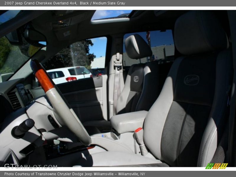 Black / Medium Slate Gray 2007 Jeep Grand Cherokee Overland 4x4
