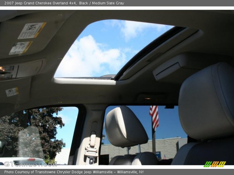 Black / Medium Slate Gray 2007 Jeep Grand Cherokee Overland 4x4