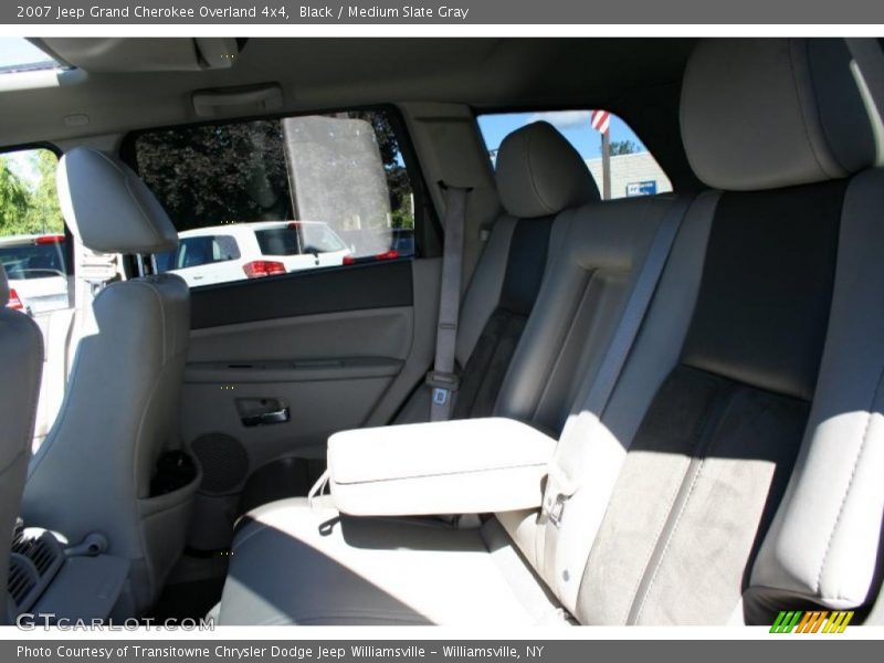 Black / Medium Slate Gray 2007 Jeep Grand Cherokee Overland 4x4