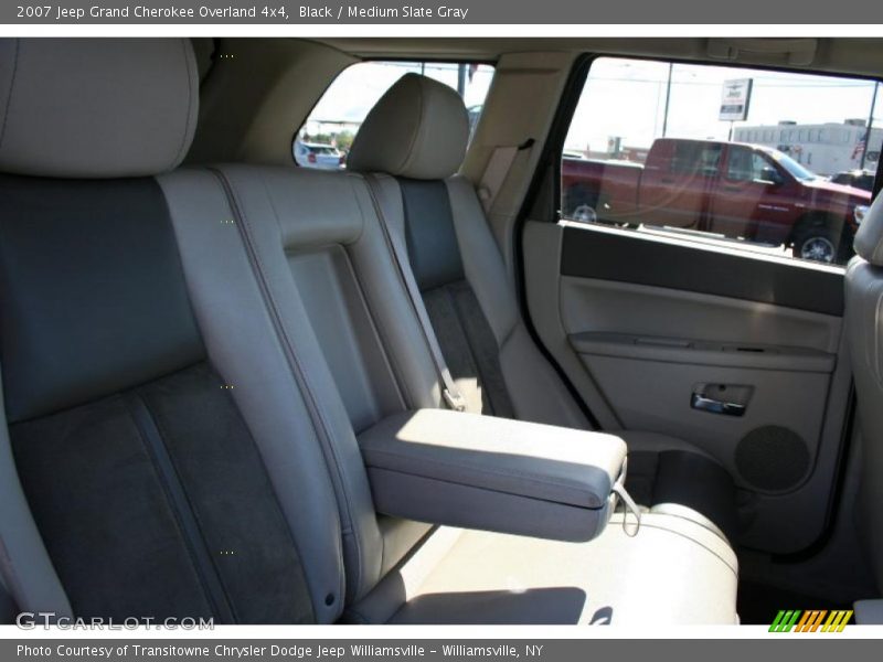 Black / Medium Slate Gray 2007 Jeep Grand Cherokee Overland 4x4