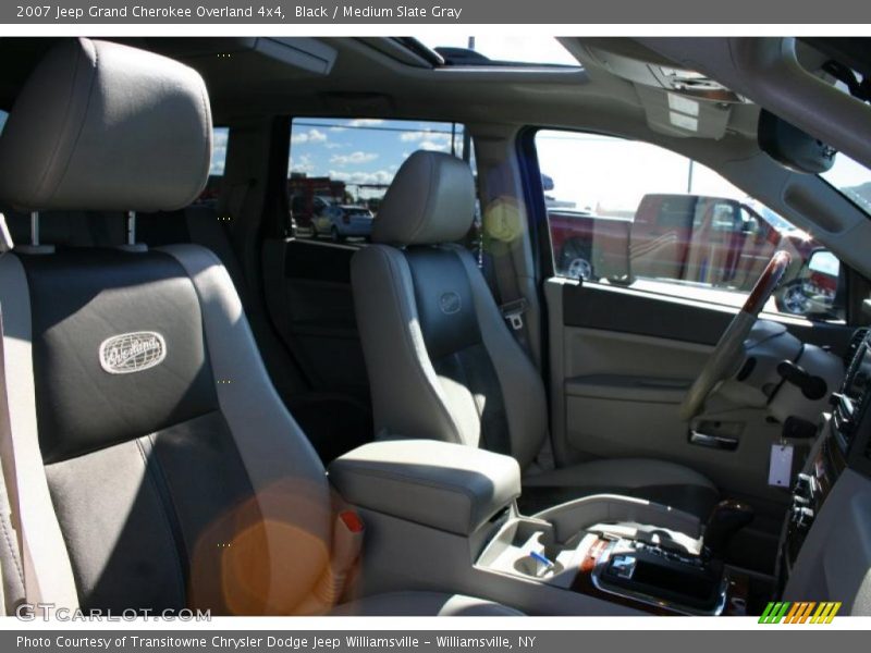 Black / Medium Slate Gray 2007 Jeep Grand Cherokee Overland 4x4