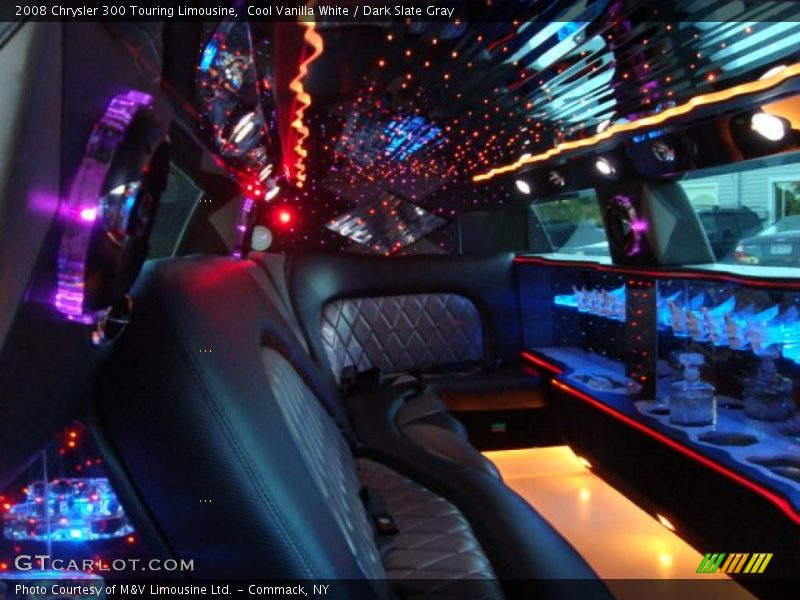Cool Vanilla White / Dark Slate Gray 2008 Chrysler 300 Touring Limousine
