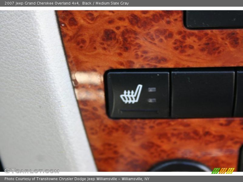 Black / Medium Slate Gray 2007 Jeep Grand Cherokee Overland 4x4