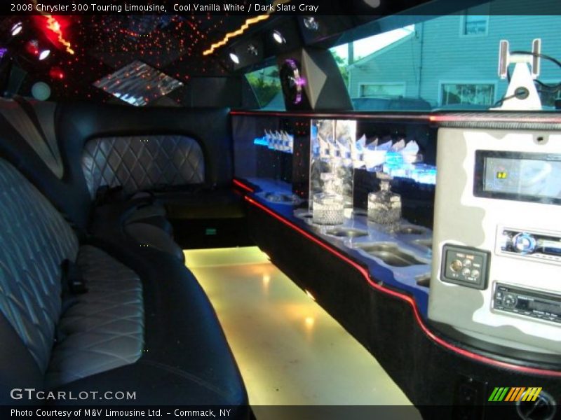 Cool Vanilla White / Dark Slate Gray 2008 Chrysler 300 Touring Limousine