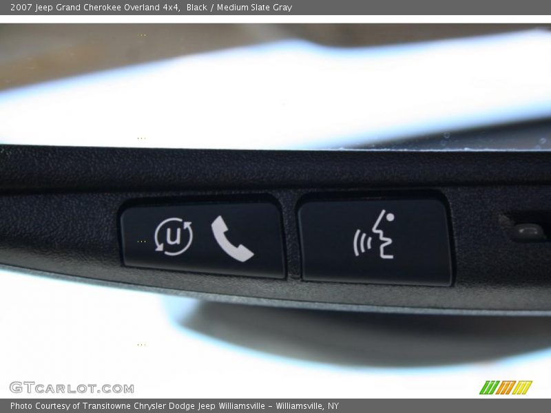 Black / Medium Slate Gray 2007 Jeep Grand Cherokee Overland 4x4