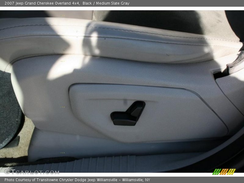 Black / Medium Slate Gray 2007 Jeep Grand Cherokee Overland 4x4