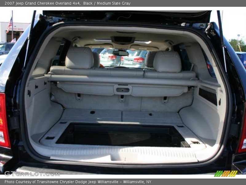 Black / Medium Slate Gray 2007 Jeep Grand Cherokee Overland 4x4