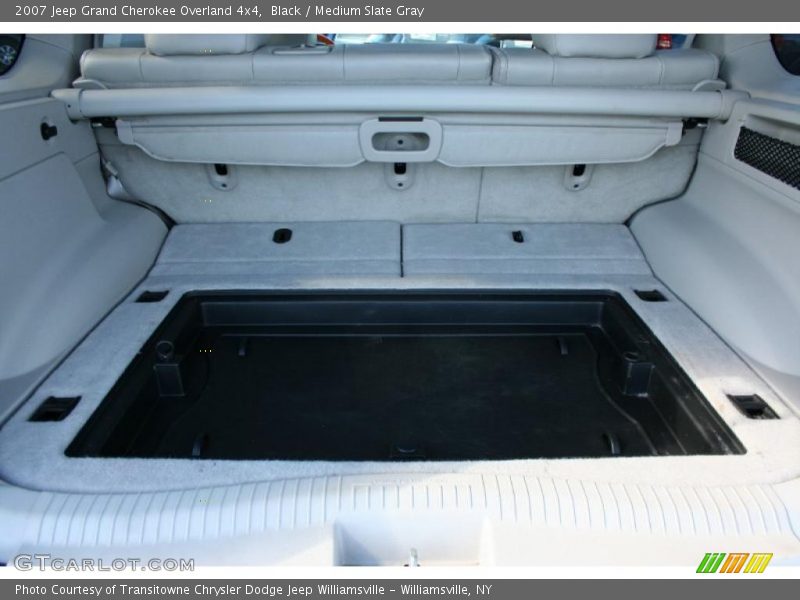 Black / Medium Slate Gray 2007 Jeep Grand Cherokee Overland 4x4
