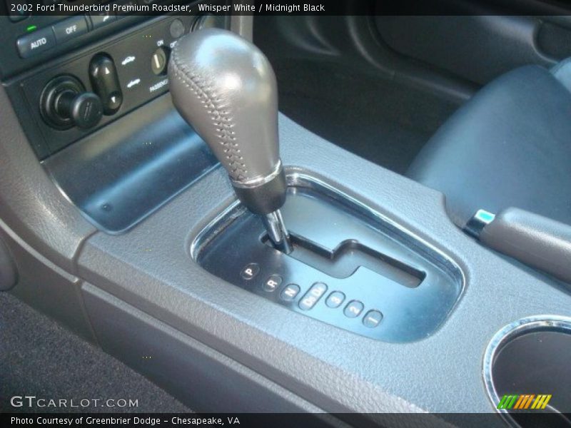 Whisper White / Midnight Black 2002 Ford Thunderbird Premium Roadster