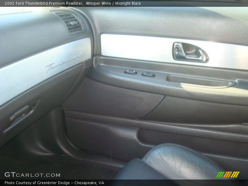 Whisper White / Midnight Black 2002 Ford Thunderbird Premium Roadster