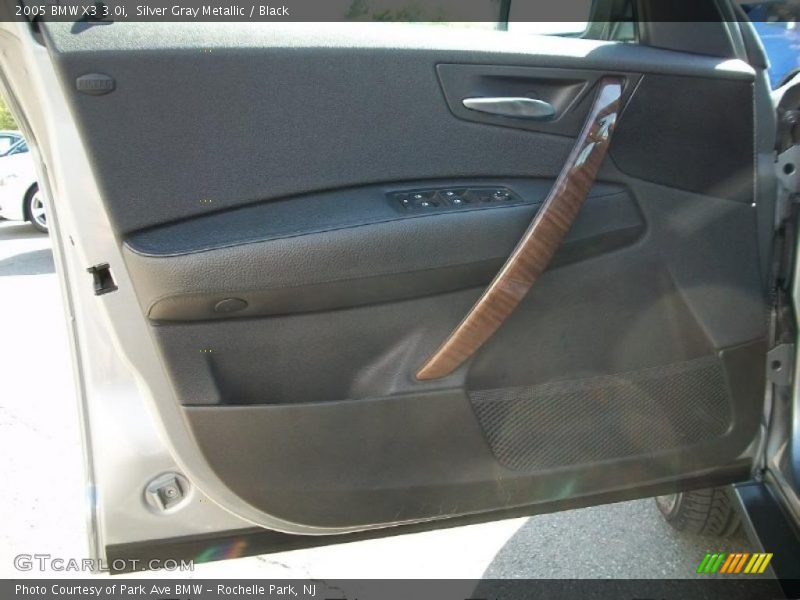 Silver Gray Metallic / Black 2005 BMW X3 3.0i