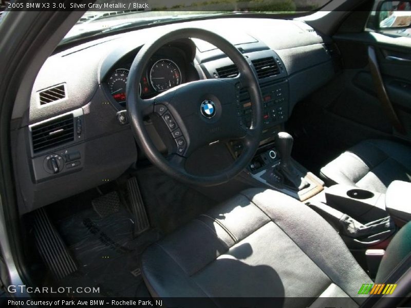 Silver Gray Metallic / Black 2005 BMW X3 3.0i