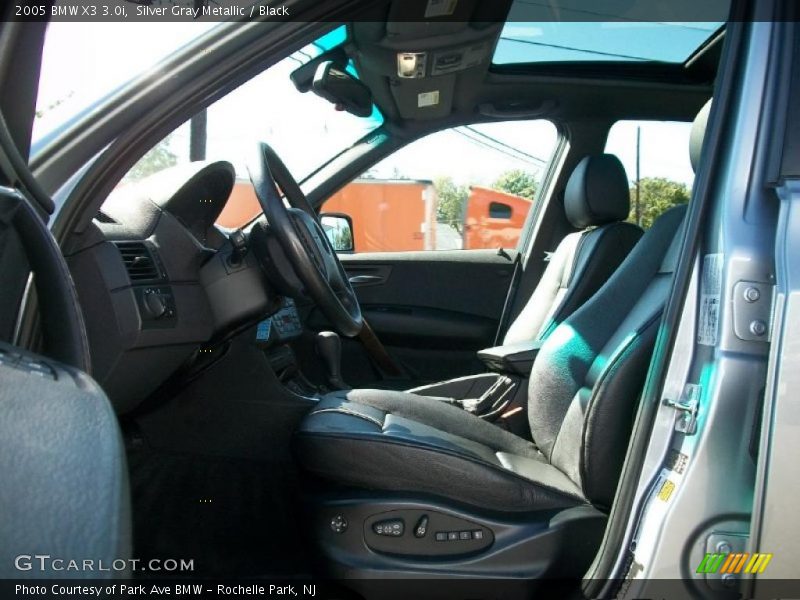 Silver Gray Metallic / Black 2005 BMW X3 3.0i