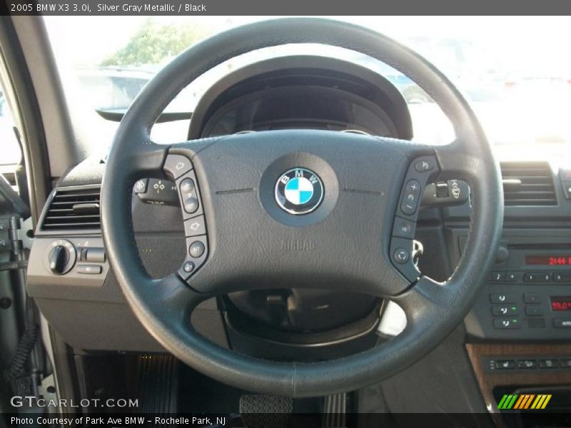 Silver Gray Metallic / Black 2005 BMW X3 3.0i