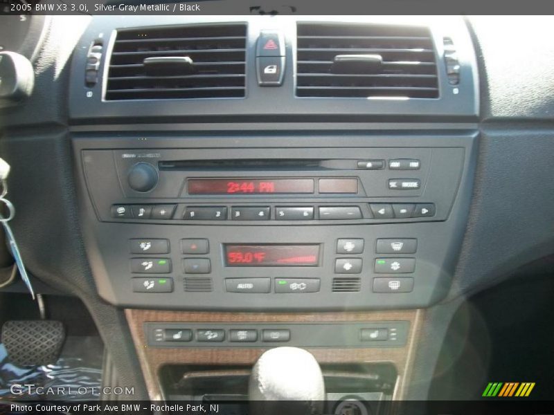 Silver Gray Metallic / Black 2005 BMW X3 3.0i