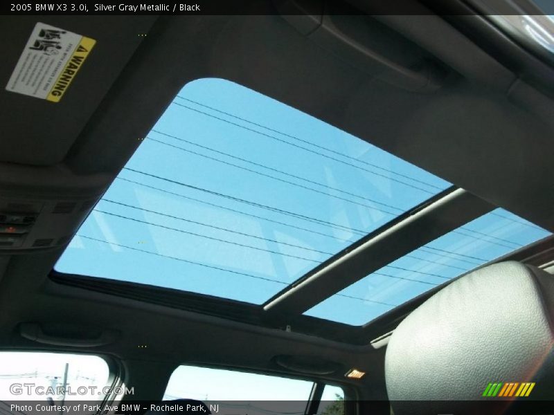 Silver Gray Metallic / Black 2005 BMW X3 3.0i