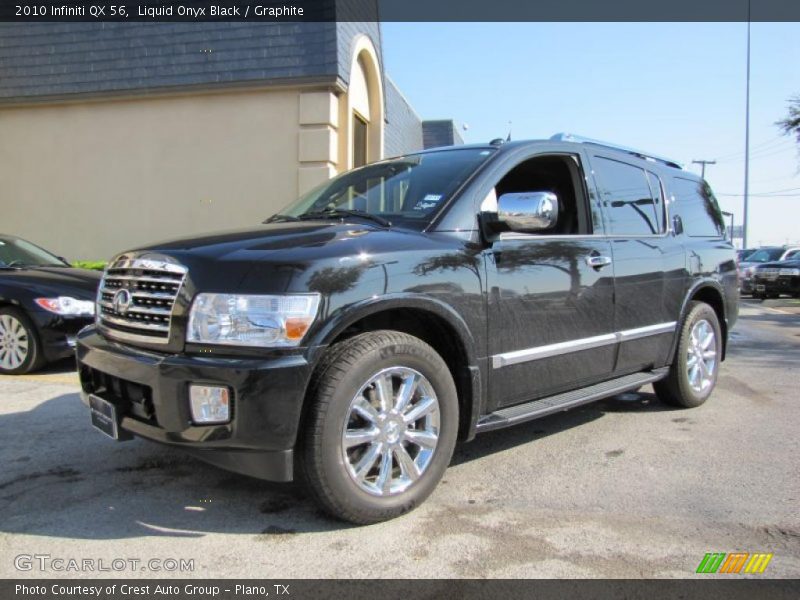 Liquid Onyx Black / Graphite 2010 Infiniti QX 56