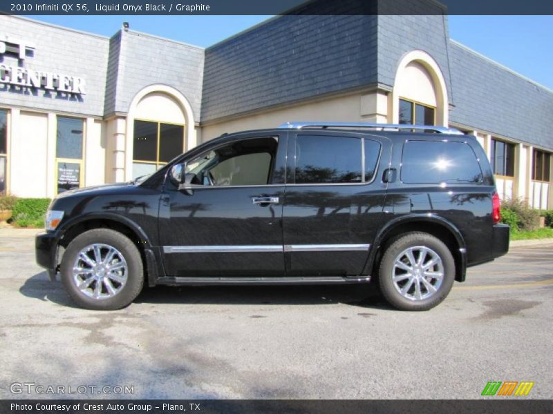 Liquid Onyx Black / Graphite 2010 Infiniti QX 56