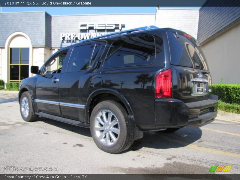 Liquid Onyx Black / Graphite 2010 Infiniti QX 56
