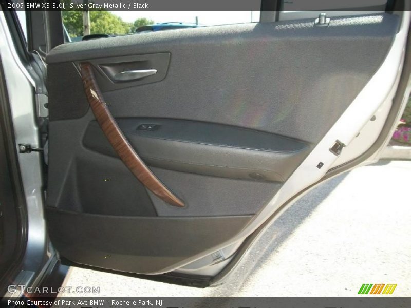 Silver Gray Metallic / Black 2005 BMW X3 3.0i