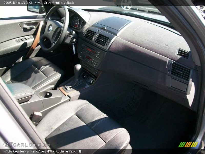 Silver Gray Metallic / Black 2005 BMW X3 3.0i