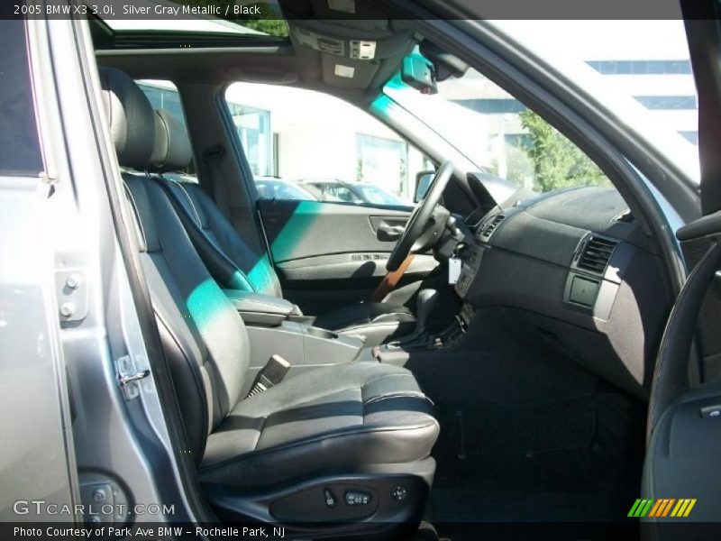 Silver Gray Metallic / Black 2005 BMW X3 3.0i