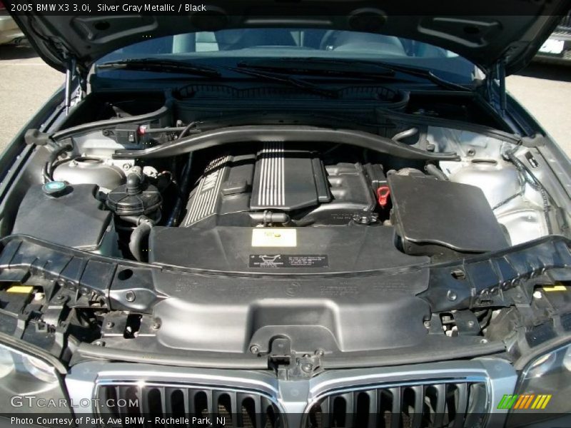 Silver Gray Metallic / Black 2005 BMW X3 3.0i