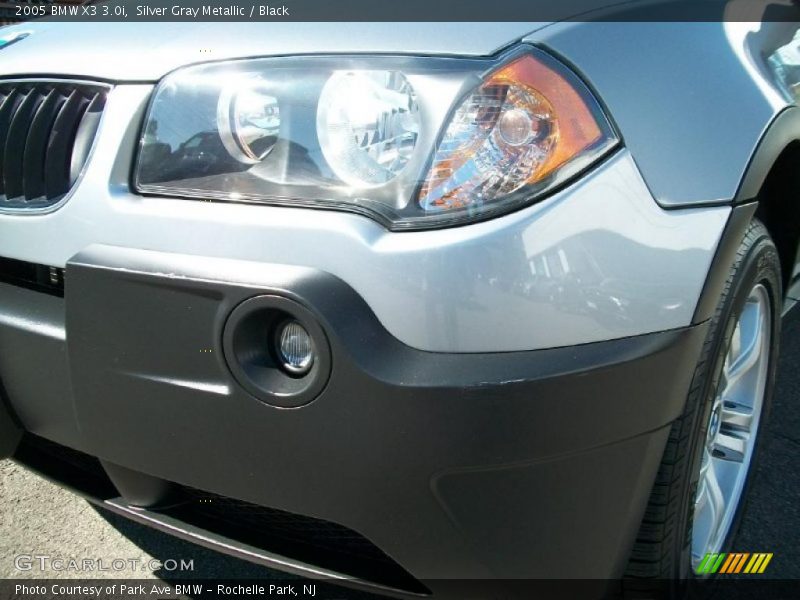 Silver Gray Metallic / Black 2005 BMW X3 3.0i