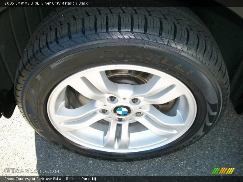 Silver Gray Metallic / Black 2005 BMW X3 3.0i