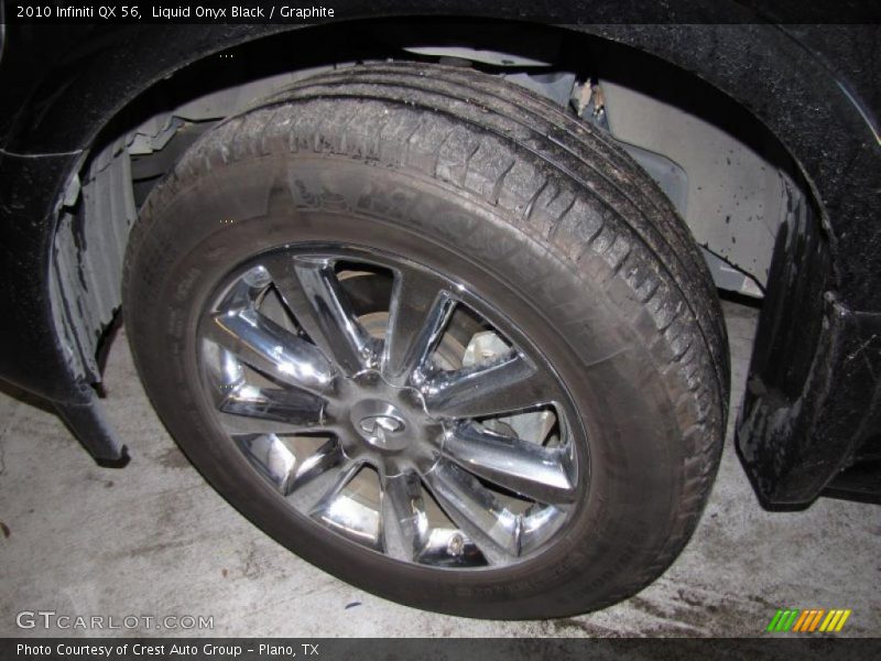Liquid Onyx Black / Graphite 2010 Infiniti QX 56