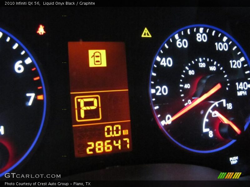 Liquid Onyx Black / Graphite 2010 Infiniti QX 56