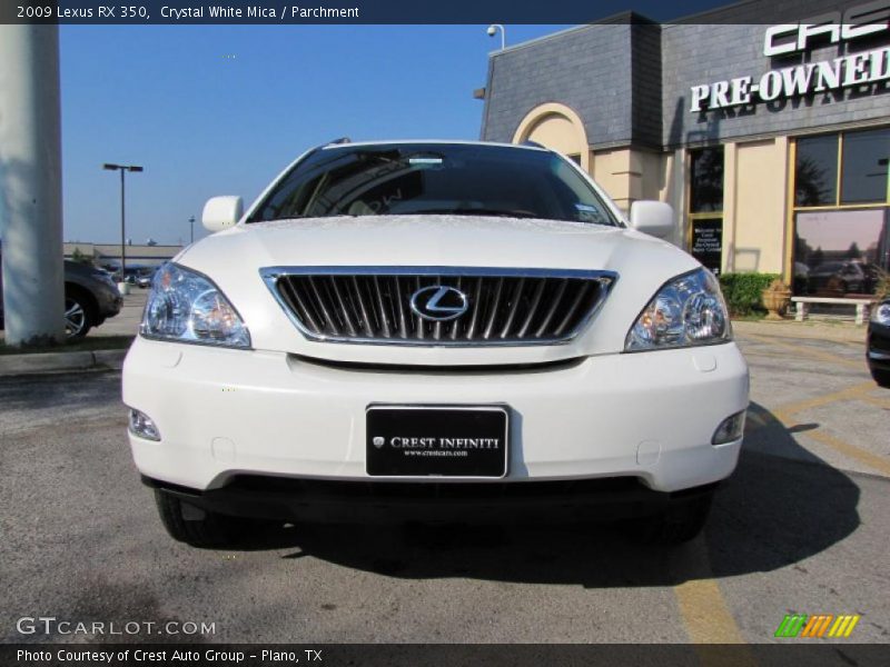 Crystal White Mica / Parchment 2009 Lexus RX 350