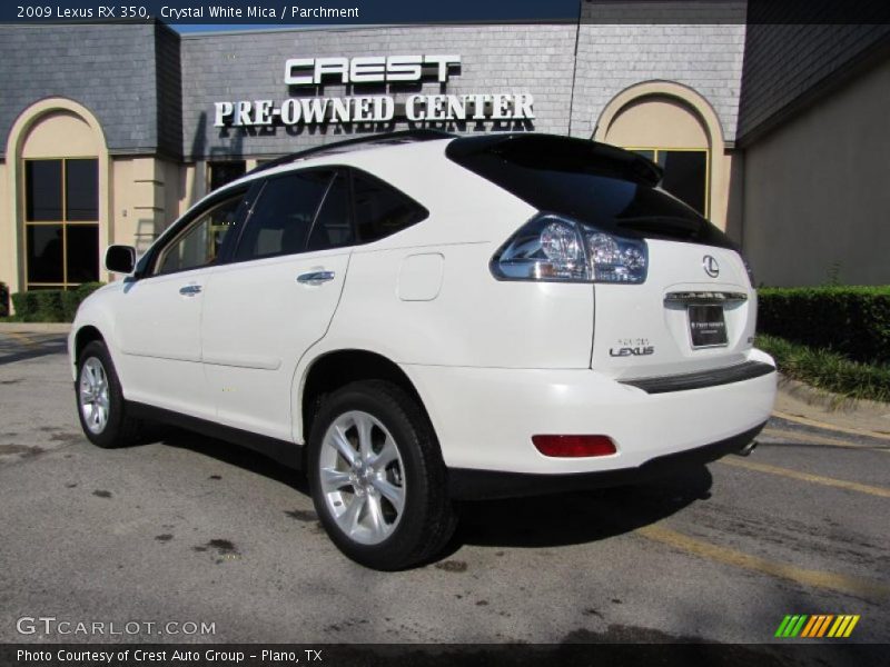 Crystal White Mica / Parchment 2009 Lexus RX 350