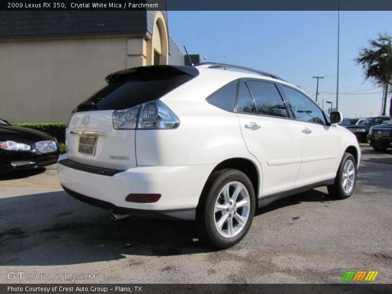 Crystal White Mica / Parchment 2009 Lexus RX 350