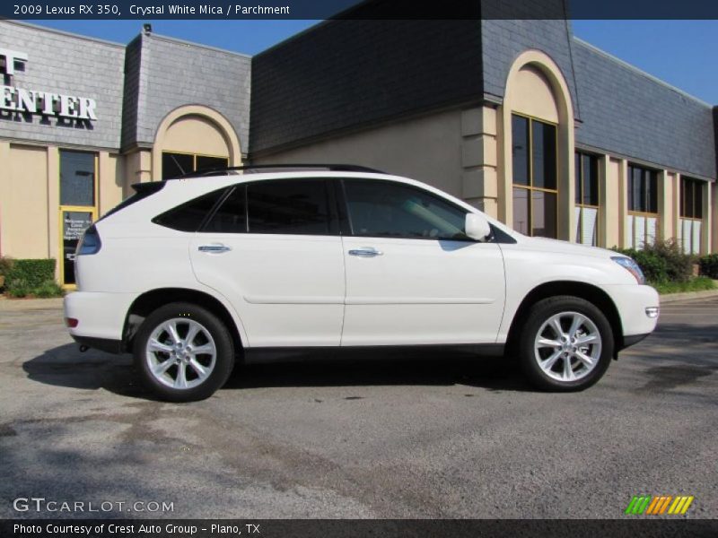 Crystal White Mica / Parchment 2009 Lexus RX 350