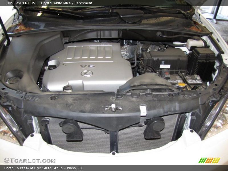 Crystal White Mica / Parchment 2009 Lexus RX 350