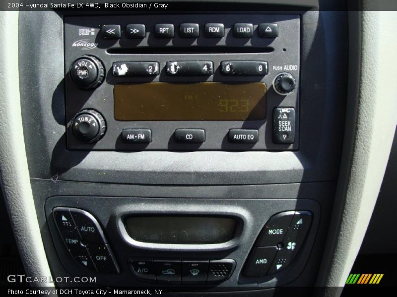 Black Obsidian / Gray 2004 Hyundai Santa Fe LX 4WD