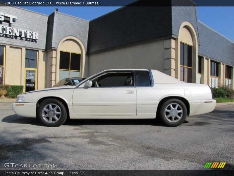 White Diamond / Oatmeal 2000 Cadillac Eldorado ETC