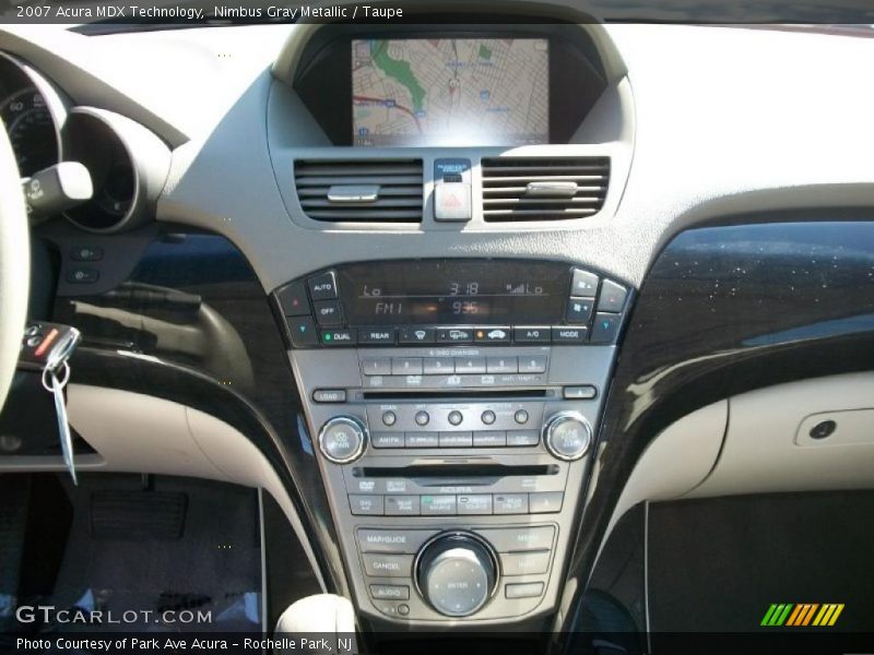 Nimbus Gray Metallic / Taupe 2007 Acura MDX Technology