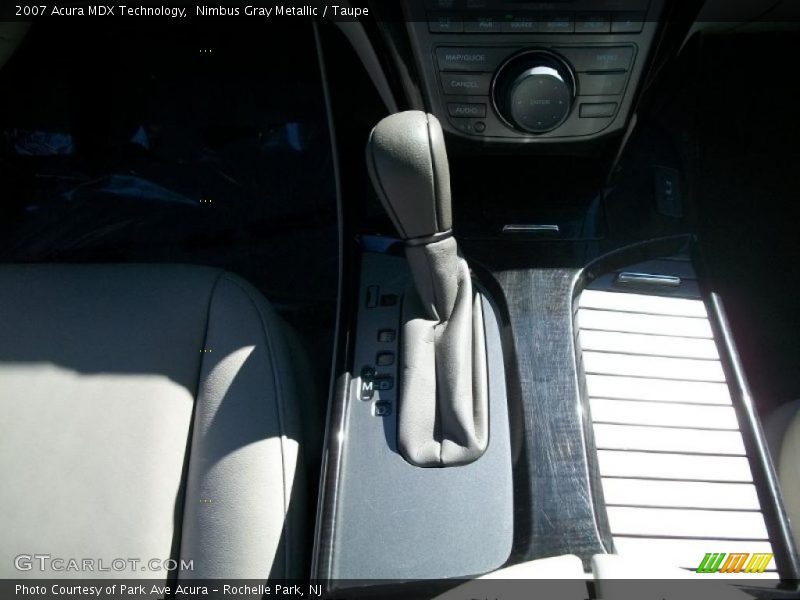 Nimbus Gray Metallic / Taupe 2007 Acura MDX Technology