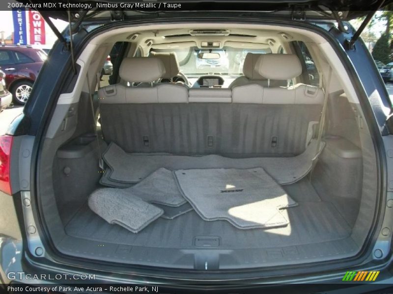 Nimbus Gray Metallic / Taupe 2007 Acura MDX Technology
