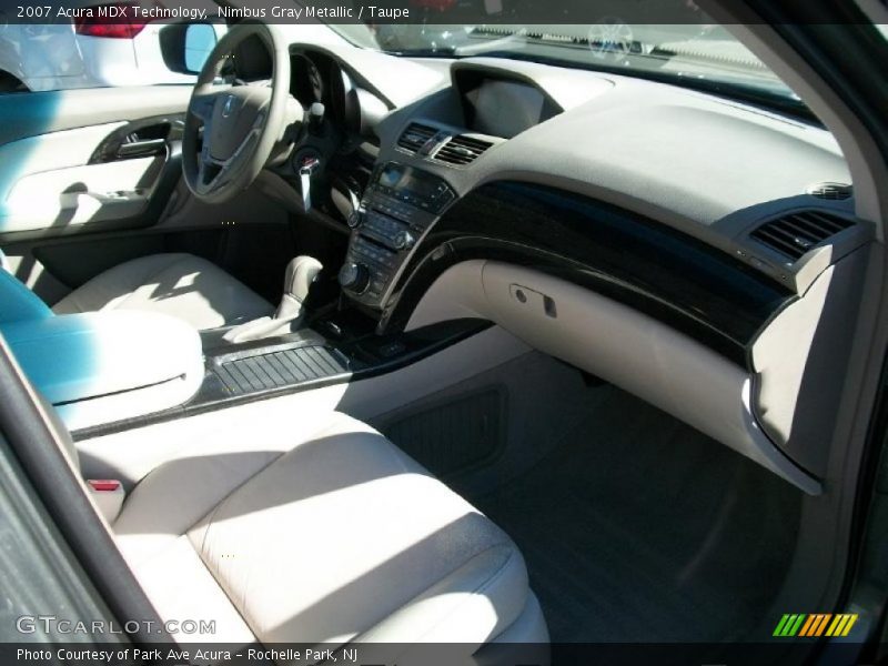Nimbus Gray Metallic / Taupe 2007 Acura MDX Technology