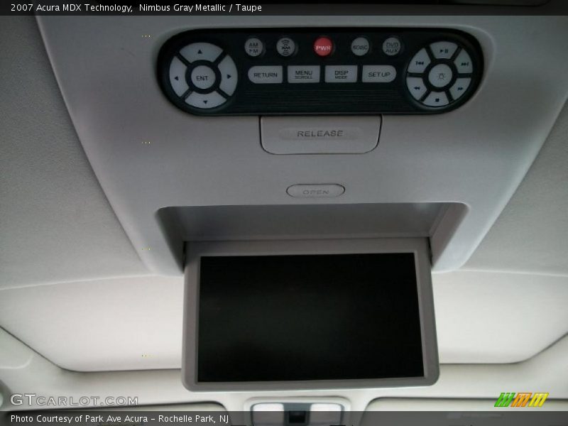 Nimbus Gray Metallic / Taupe 2007 Acura MDX Technology