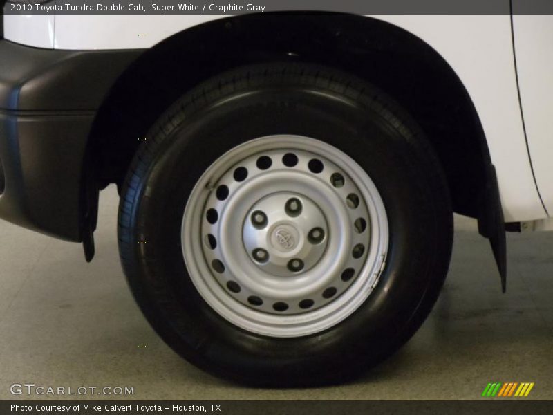 Super White / Graphite Gray 2010 Toyota Tundra Double Cab